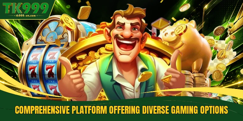 Comprehensive platform offering diverse gaming options